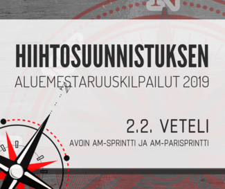 Hiihtosuunnistuksen aluemestaruuskilpailut 2019 veteli